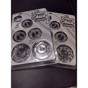 2 sets of jewelry making chains